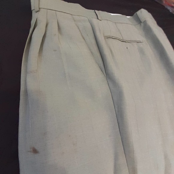 MENS EDDIE DOMANI SUIT PANTS SZ 36L - Picture 4 of 5